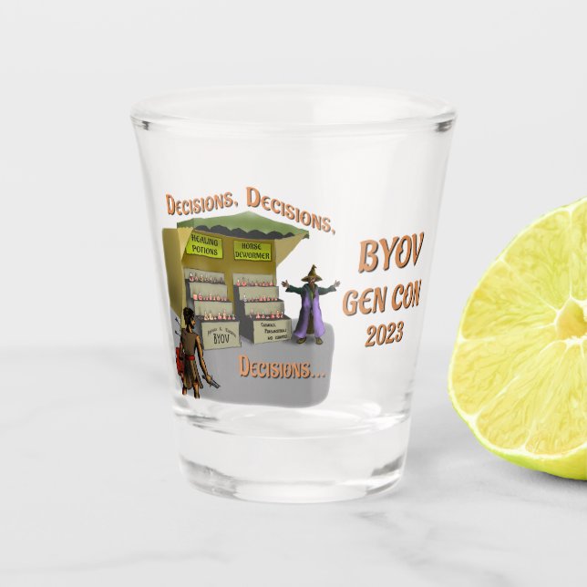 A Shot Verre de tir BYOV 2023 (Devant)