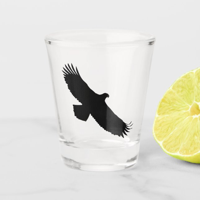 A Shot Verre de tir d'aigle (Devant)