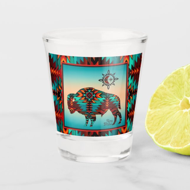 A Shot Verre de tir de Buffalo sud-ouest (Devant)