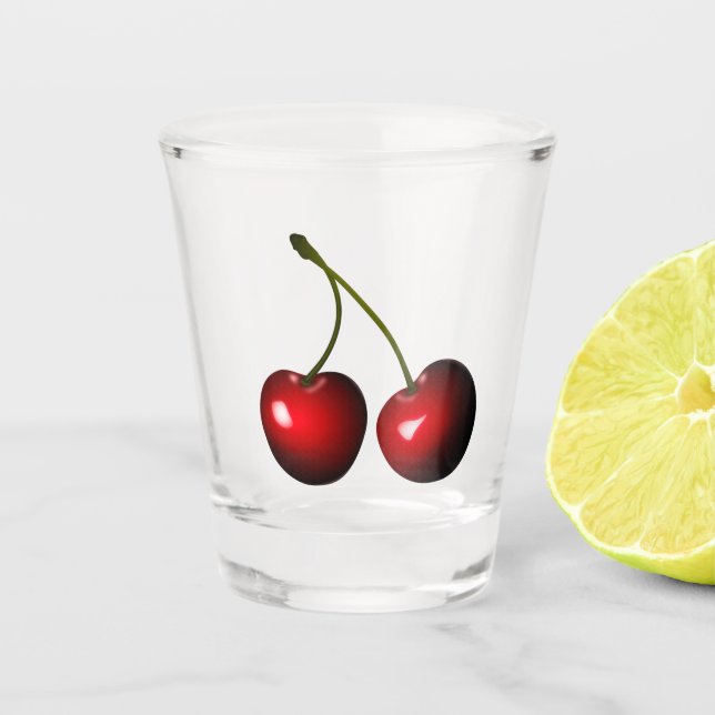 A Shot Verre de tir de cerise - doux (Devant)