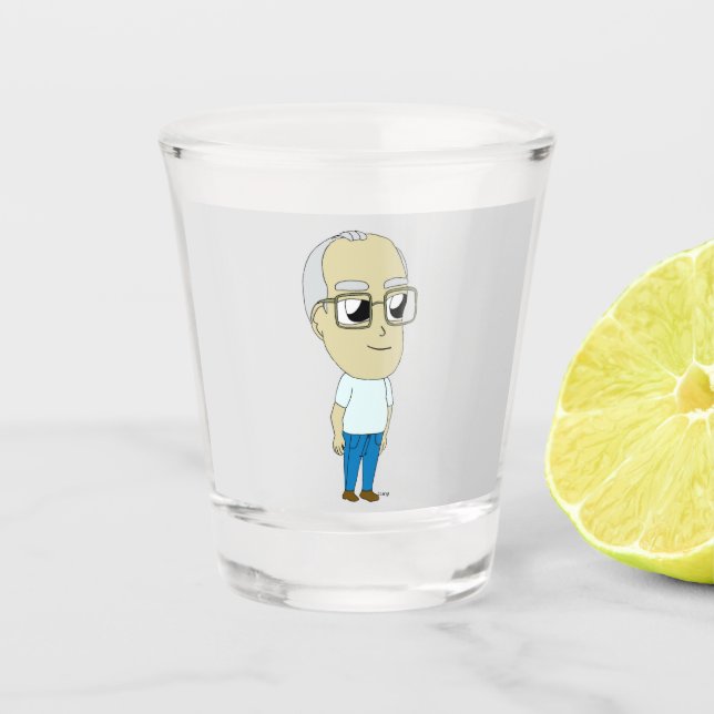 A Shot verre de tir de chibi (Devant)