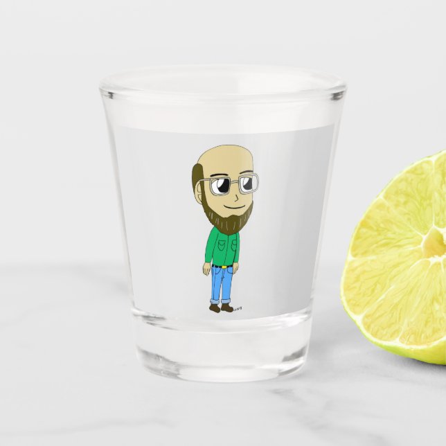 A Shot verre de tir de chibi (Devant)