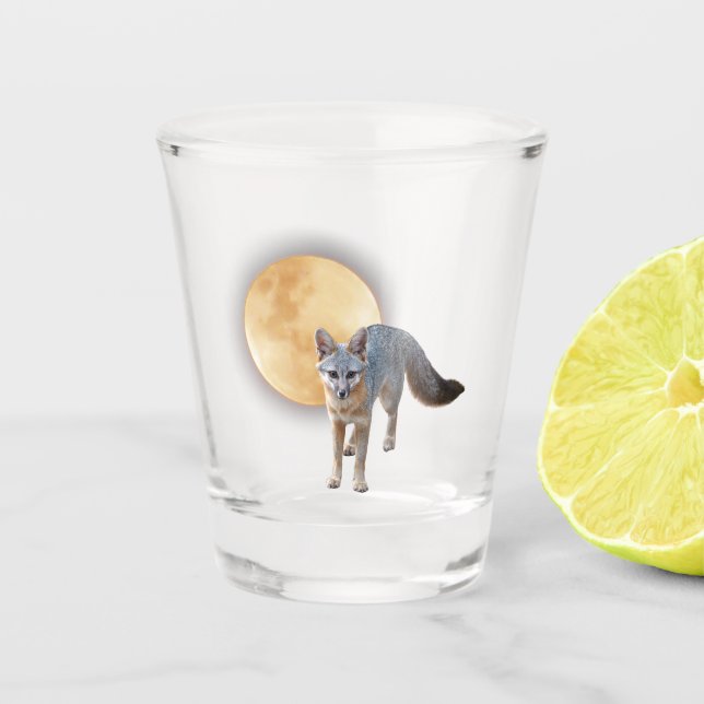 A Shot Verre de tir de la lune Fox (Devant)