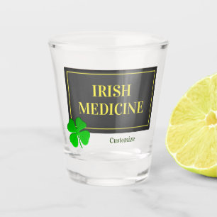 A Shot Verre de tir de la médecine irlandaise