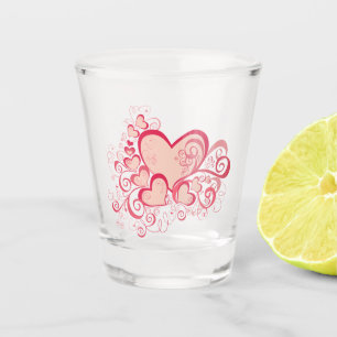 A Shot Verre de tir de la Saint Valentin