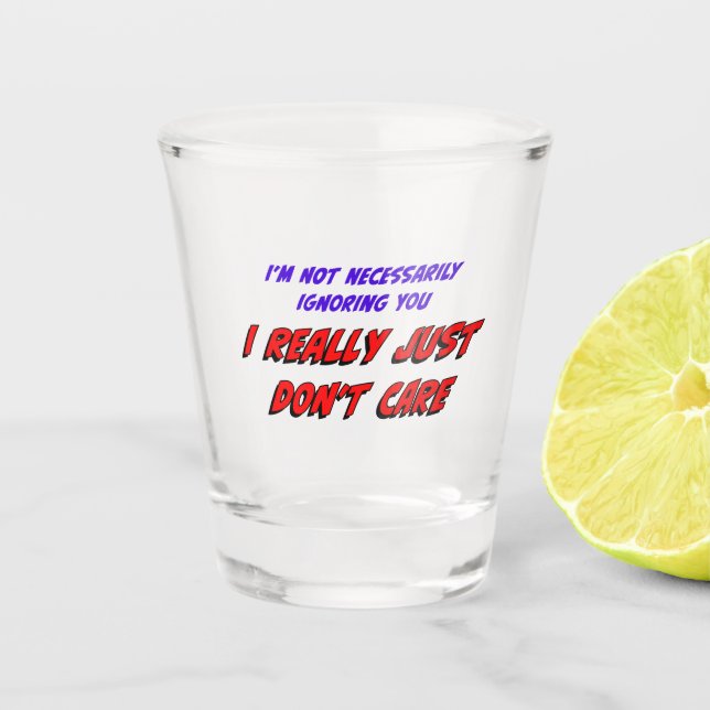 A Shot Verre de tir de point (Devant)