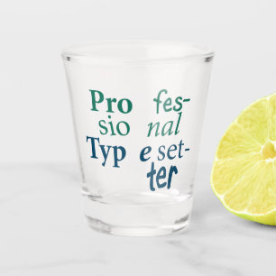 A Shot Verre de tir de type professionnel