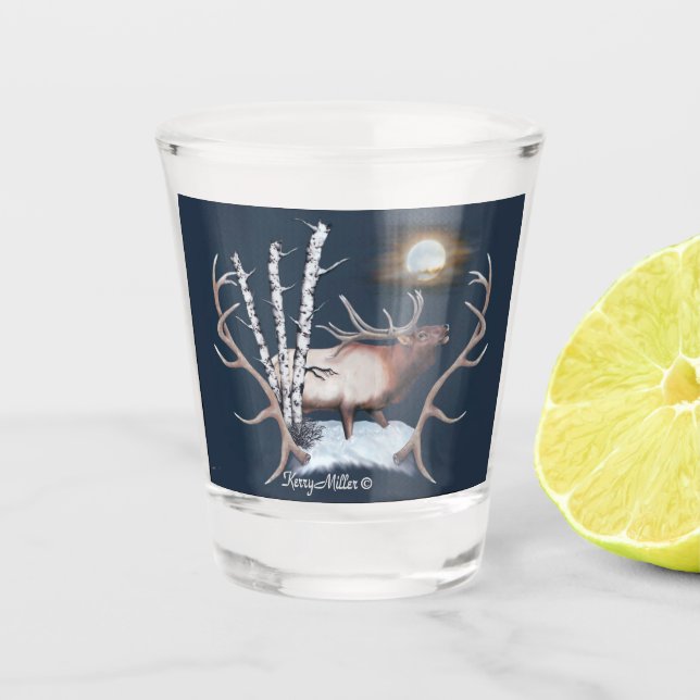 A Shot Verre de tir d'élans (Devant)