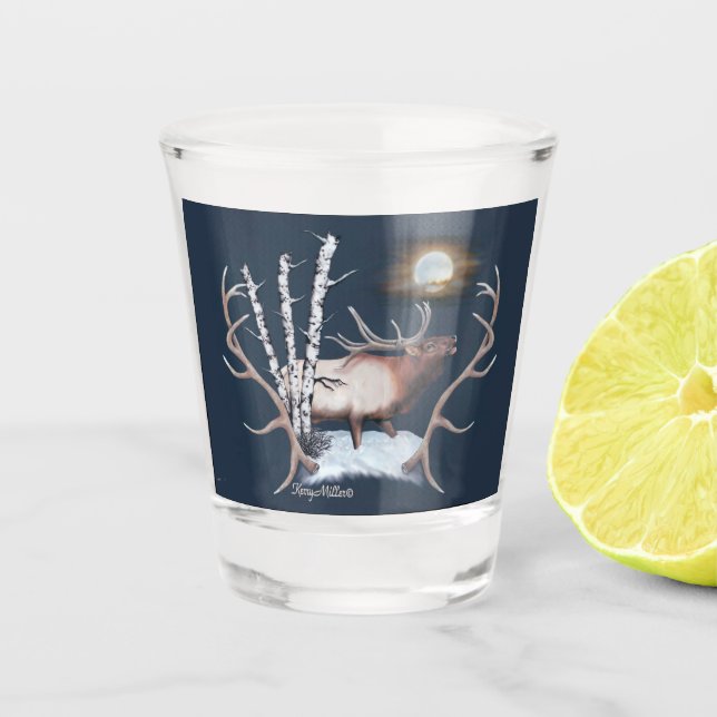 A Shot Verre de tir d'élans (Devant)