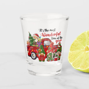 A Shot Verre de tir des grains de camion