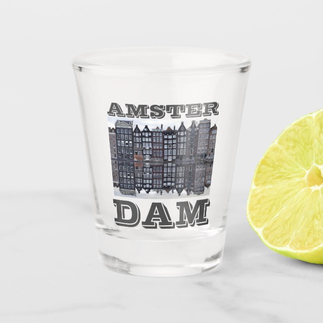 A Shot Verre de tir du barrage Amster (Devant)