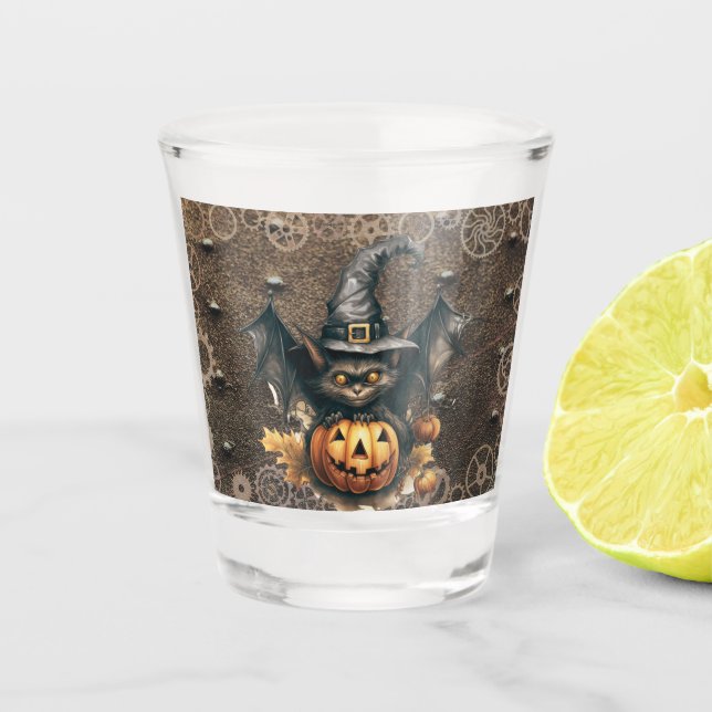 A Shot Verre de tir Halloween Steampunk (Devant)