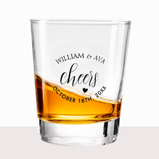 A Shot Verre de tir Mariage