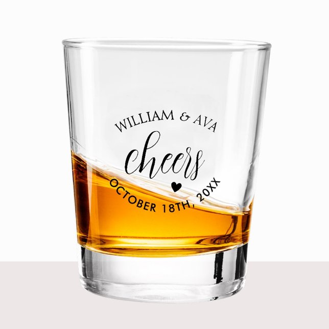 A Shot Verre de tir Mariage (Créateur téléchargé)
