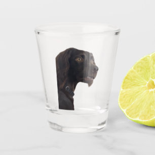 A Shot Verre de tir Mème de chien confus