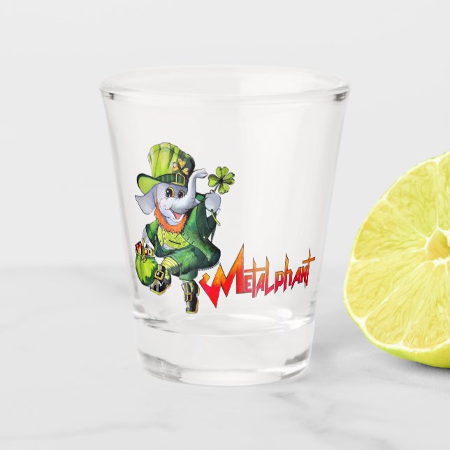 A Shot Verre de tir métalphant St. Phantrick (Devant)