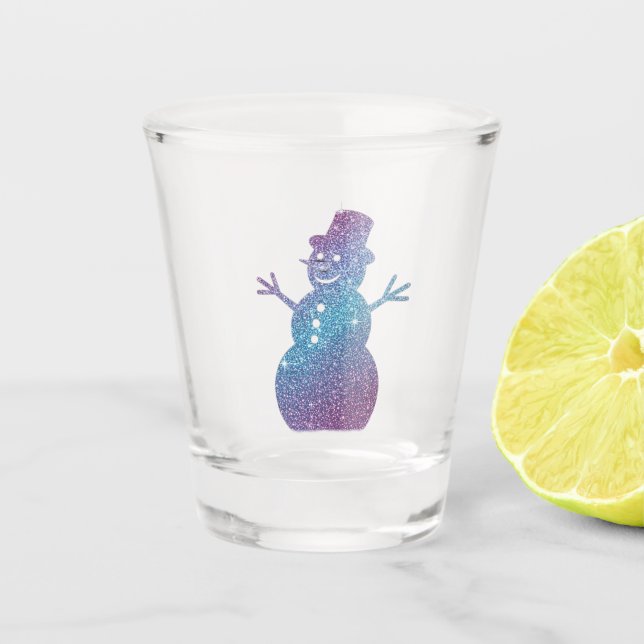 A Shot Verre de tir Snowman (Devant)