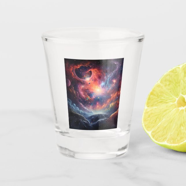A Shot Verre de tir spatial profond (Devant)