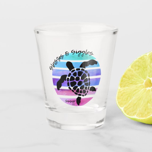 A Shot Verre de tortue Alabama lunettes Gigggales (Devant)
