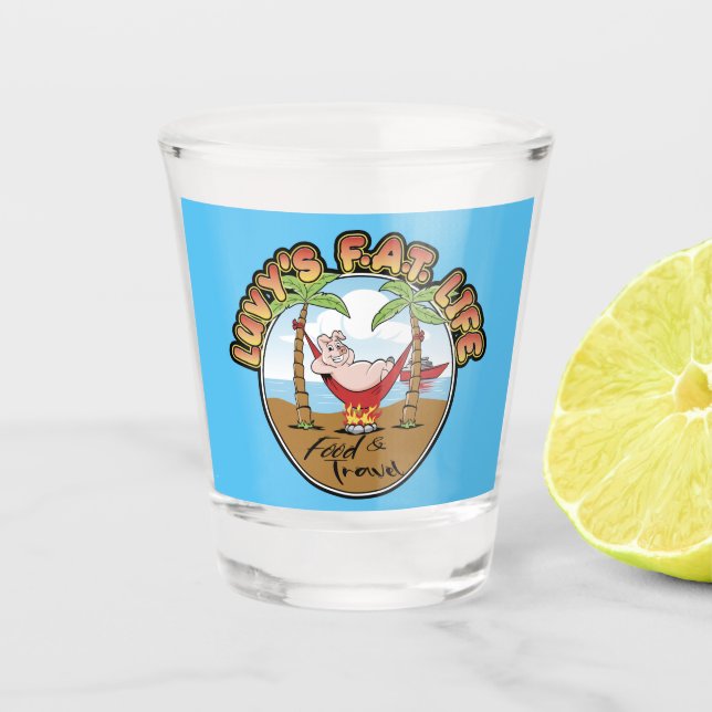 A Shot Verre de vitre Luvys Fat Life (Devant)