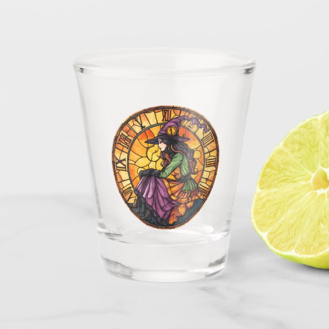 A Shot Verre d'Halloween Tissé Steampunk Tir (Devant)