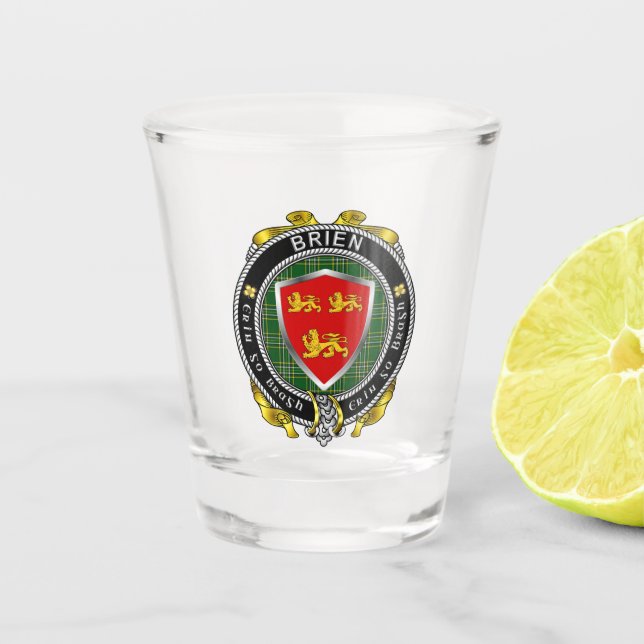 A Shot Verre irlandais Brien/Bryan (Devant)