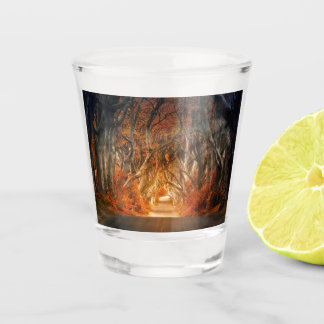 A Shot Verre percé de la forêt d'Imaginaires