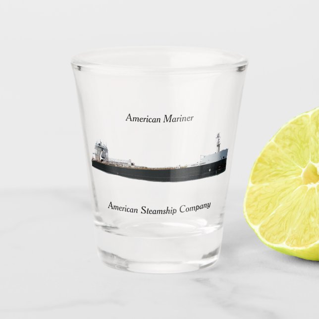 A Shot Verre photo American Mariner (Devant)