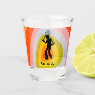 A Shot Verre Super de tennis de disco