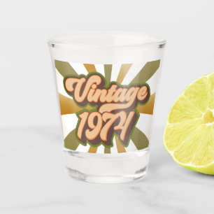 A Shot Verre vintage 1974
