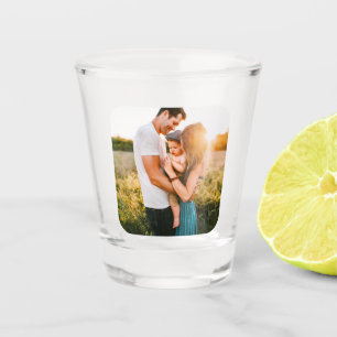 A Shot Votre Modèle de verre de tir arrondi photo