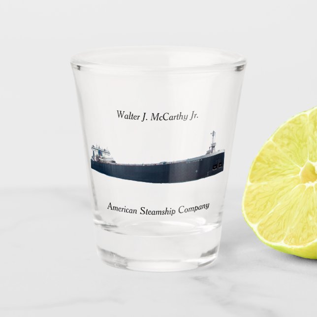 A Shot Walter J. McCarthy Jr. verre abattu (Devant)