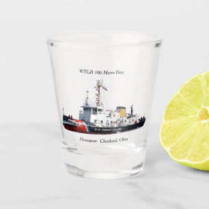 A Shot WTGB 106 Morro Bay verre abattu