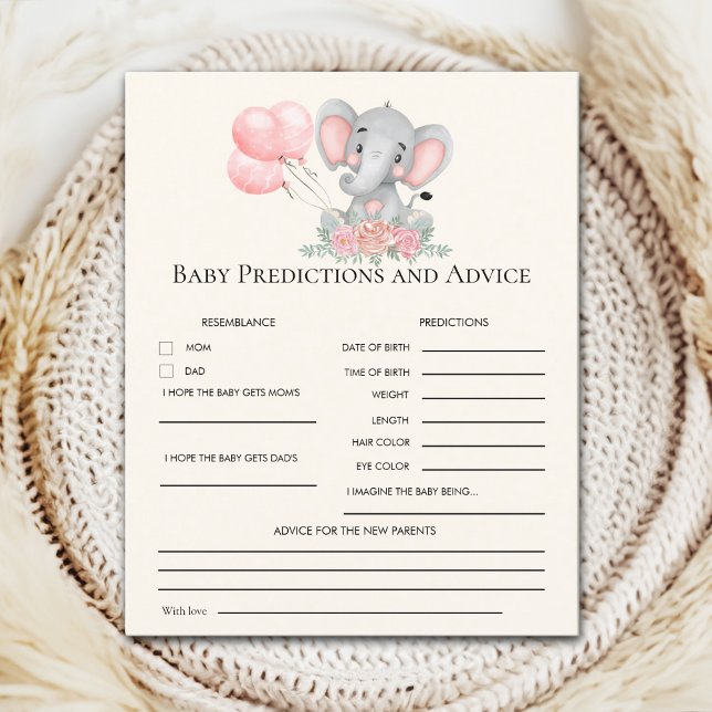 A Sweet Little Girl is on her Way Elephant (Créateur téléchargé)