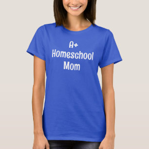 A+ T-shirt femme mère à l'école familiale