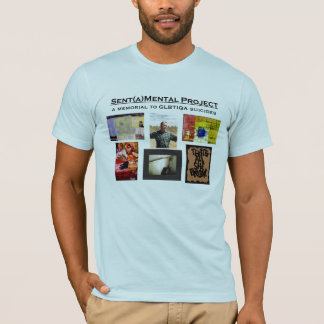 (A) T-shirt mental envoyé de projet