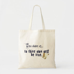 À toi-même être vrai Sac fourre-tout