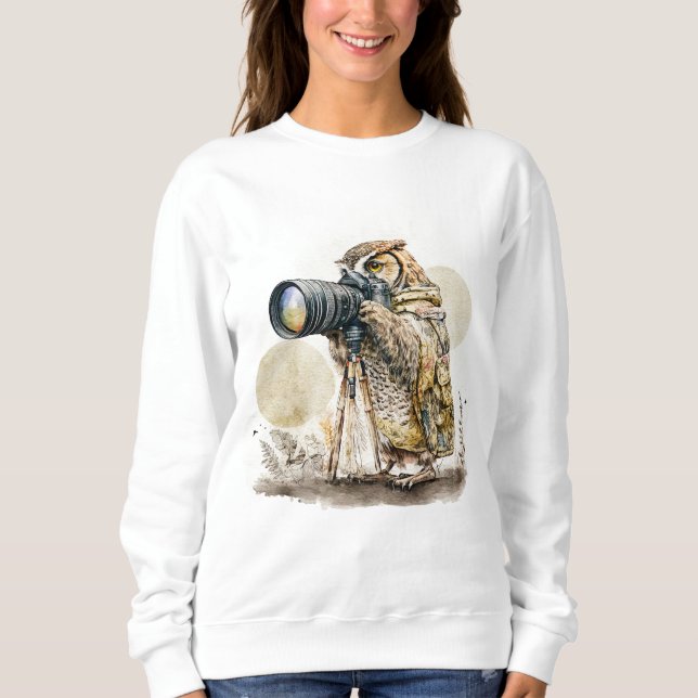 À travers le Sweatshirt en verre (Devant)