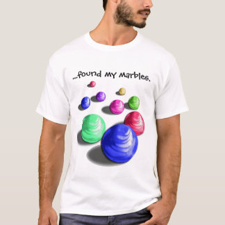 A trouvé mon T-shirt de marbres