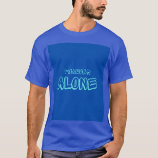 A Tshirt of blue colour.