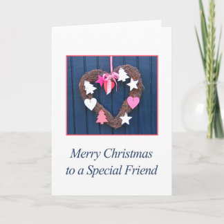 À un ami spécial Joyeux Noël carte
