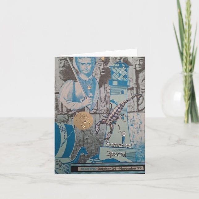 À une carte spéciale - Scorpio (Devant)