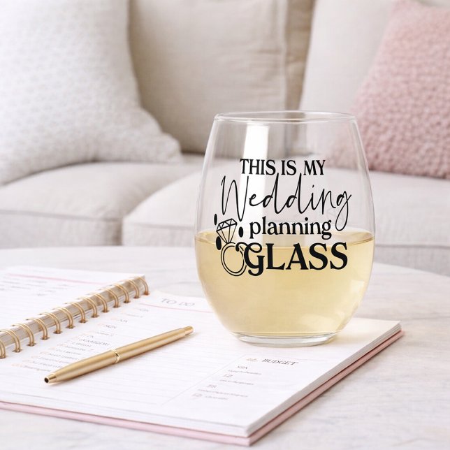 À Vin Sans Pied C'est Mon Verre de Planification de Mariage (Créateur téléchargé)