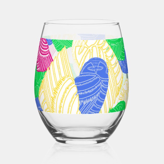 À Vin Sans Pied Verre HELADO (Recto)