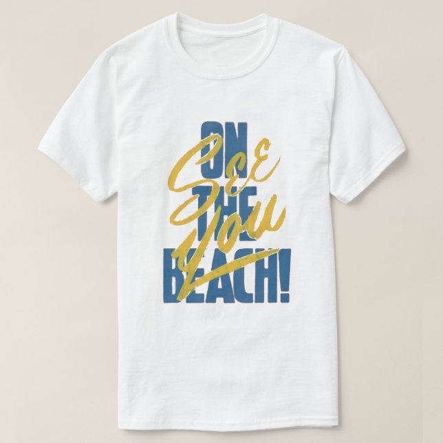 A Voir Sur Le T-Shirt De La Plage (Design devant)