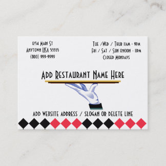 À vos cartes de restauration de service
