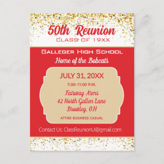 À votre santé ! Invitation à la réunion des 50 an