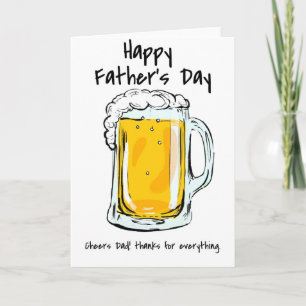 À votre santé papa ! Merci pour tout Carte de la f