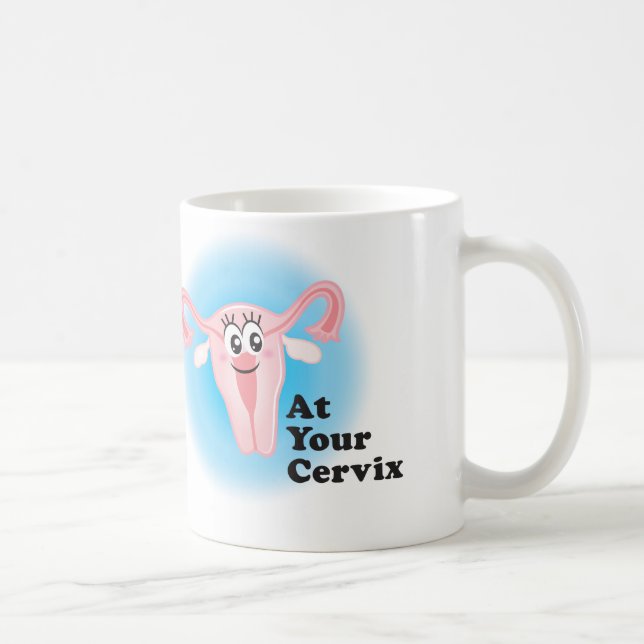 À votre tasse de café de cervix (Droite)