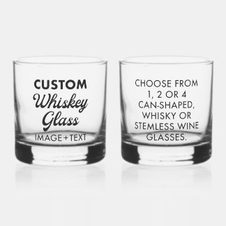 À Whisky 2 x verre Whiskey personnalisé 12 oz